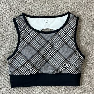 Tavi sports bra with cups and back cutout